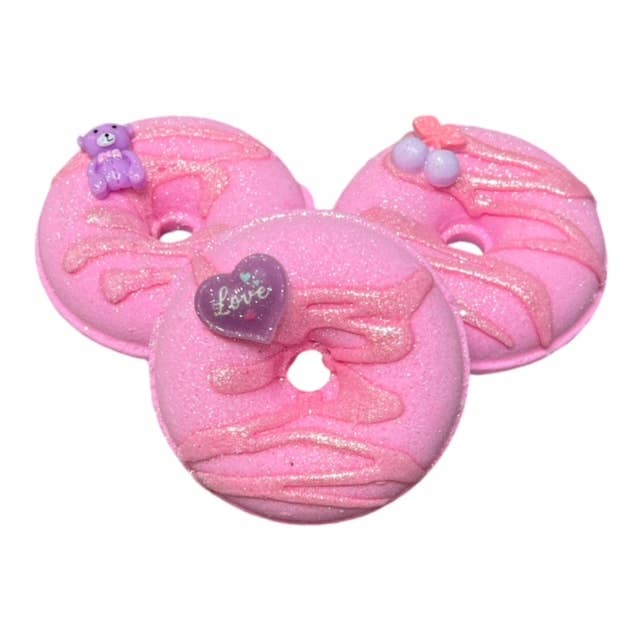 The Lavish Goat - Pink Sugar Donut Bath Bomb (Prize Bomb)