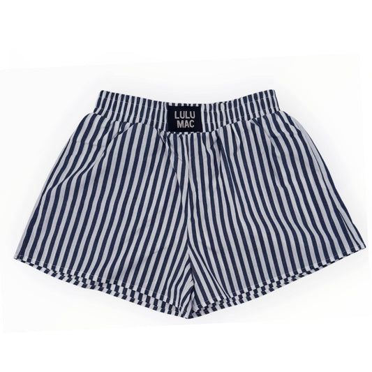 Lulu macNAVY STRIPED BOXER SHORT