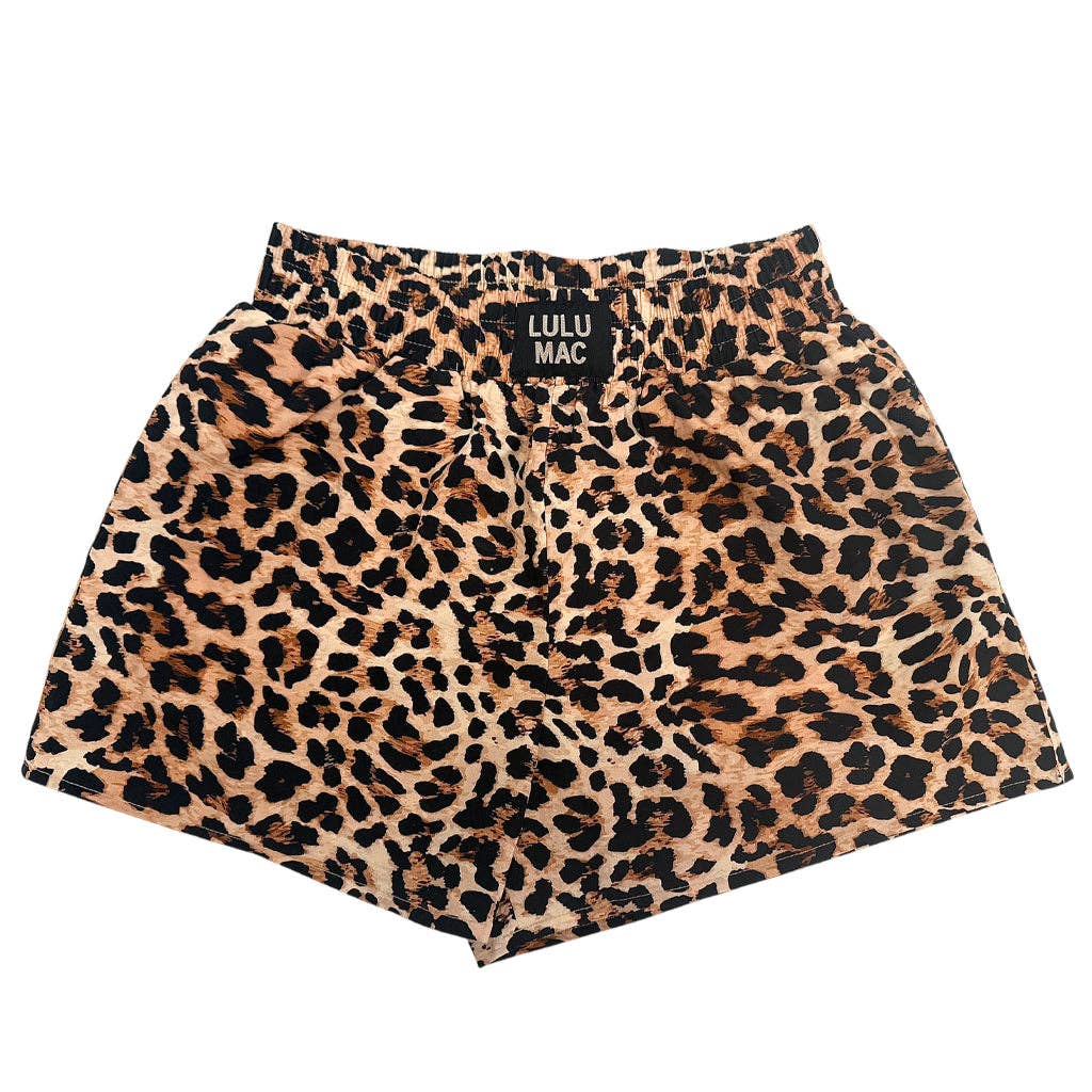 Lulu macLEOPARD BOXER SHORT