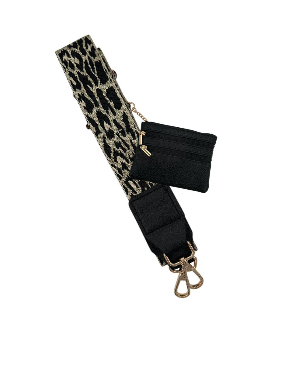 Cell Phone Crossbody Leopard Metallic